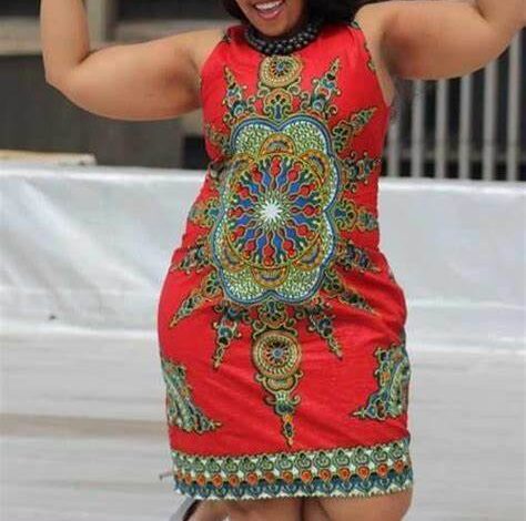 Beautiful Nigerian native dresses for plus-size women